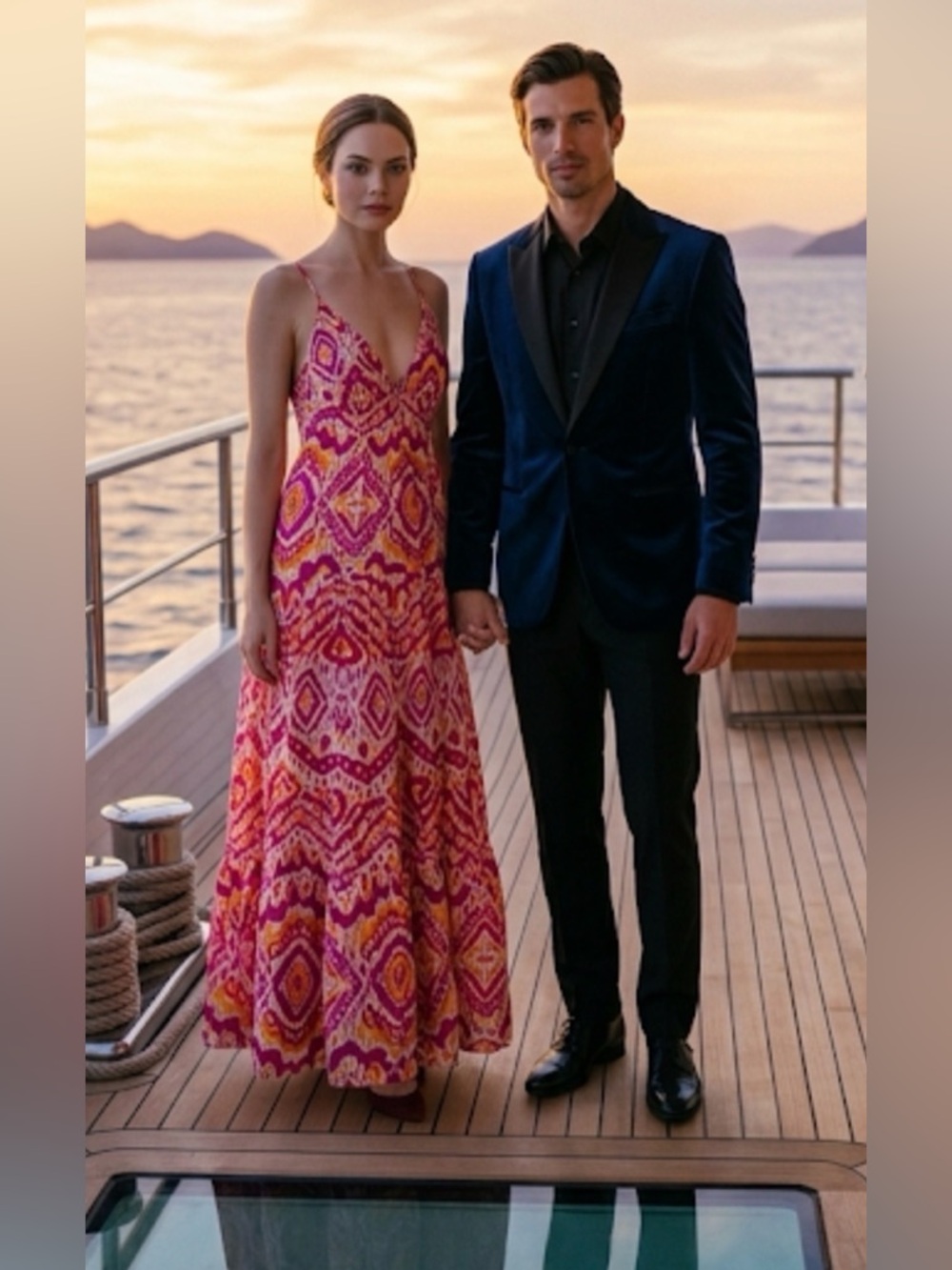 ETIQUETTE CLOTHIERS MAXI SUN DRESS SIZE S c2